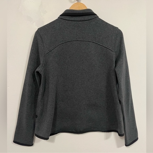 Lululemon Its Fleecing Cold Zip Up Heathered Black/Black Sz 6 - Picture 9 of 16